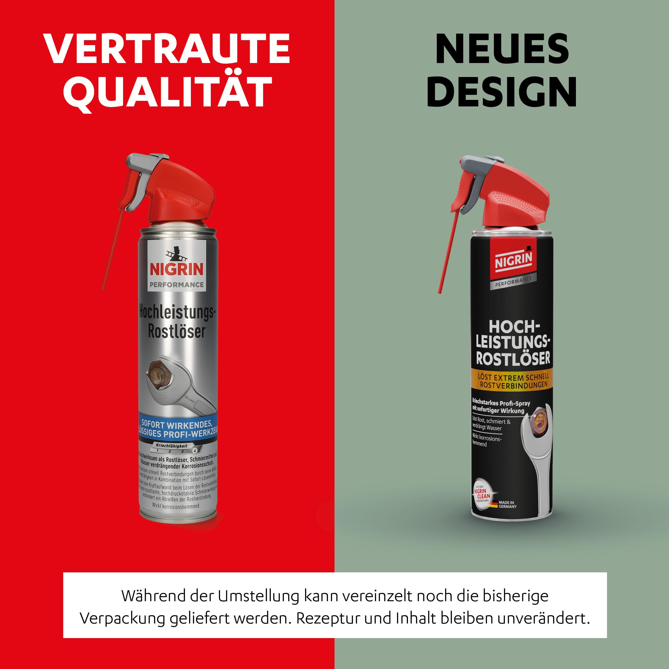 NIGRIN Hybrid Hochleistungs-Rostlöser, korrosionshemmend, löst extrem schnell Rostverbindungen, 400 ml – Ansicht 2