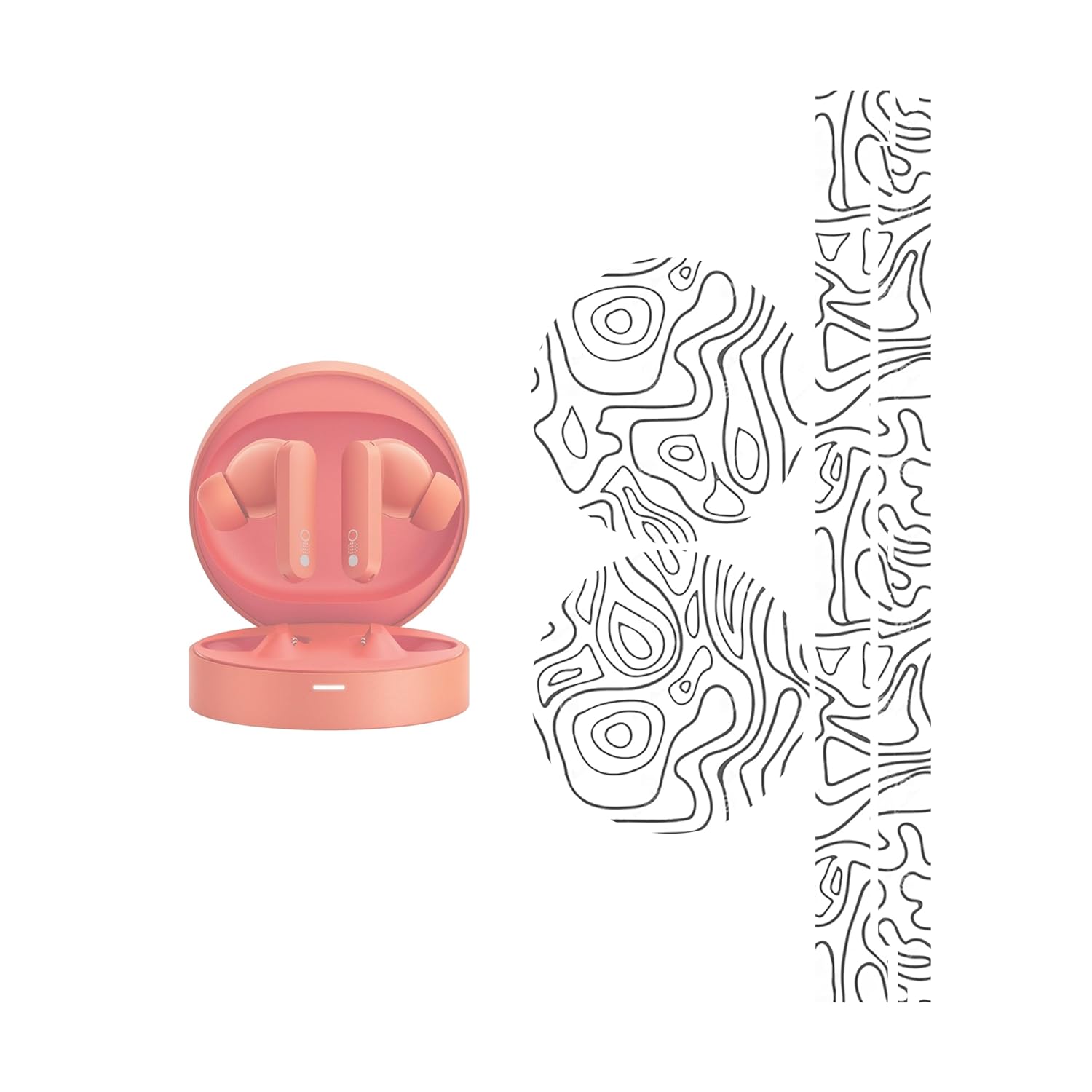 Compatible for CMF by Nothing Buds Pro – Audio Buds Skin Warp (Coverage – Only for Charging Case) (Print-198)