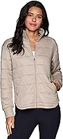 RBX Active Women's Ultra Lightweight Quilted Full Zip Jacket with Pockets - All Season Mock Neck Active Sweatshirt