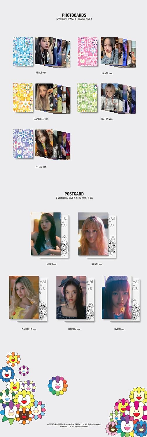 NewJeans Japan Double Single Album [ Supernatural ] Cross Bag Ver (NJ X MURAKAMI) (Cross Bag_HAERIN)