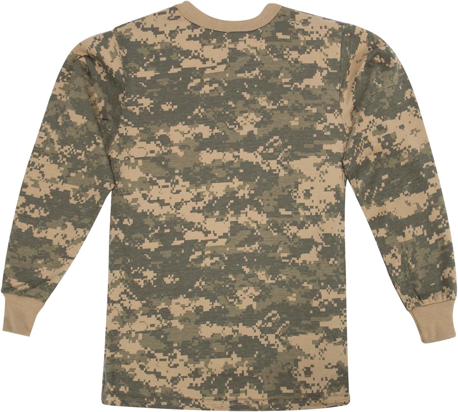 Rothco Kids Long Sleeve Camo T-Shirt – Comfortable Camouflage Crew Neck Tee - Image 6
