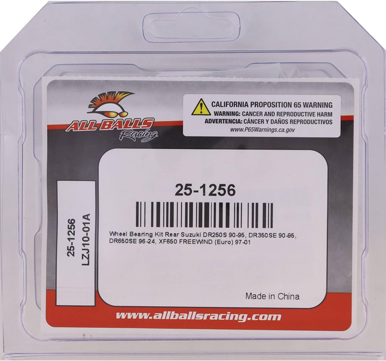 All Balls Racing 25-1256 Wheel Bearing Kit Compatible with/Replacement for Suzuki