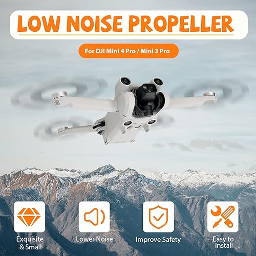 Miniatura 2 de 32 hélices Mini 4 ProMini 3 Pro para DJI Mini 3 Pro y Mini 4 Pro cuchillas accesorios de repuesto (no para DJI Mini 3)