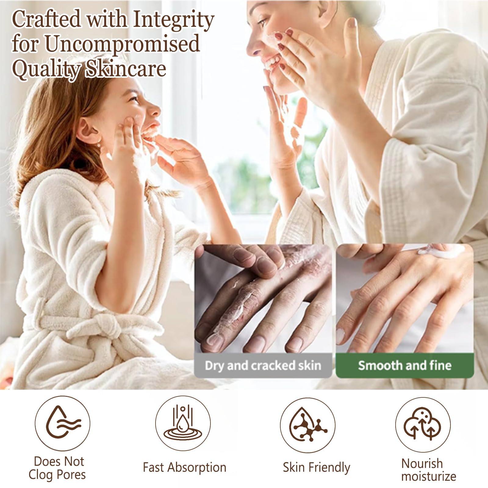 Grass-Fed Beef Tallow Honey Balm for Skin, Nourishing Face & Body Cream for Dry Skin - Image 4