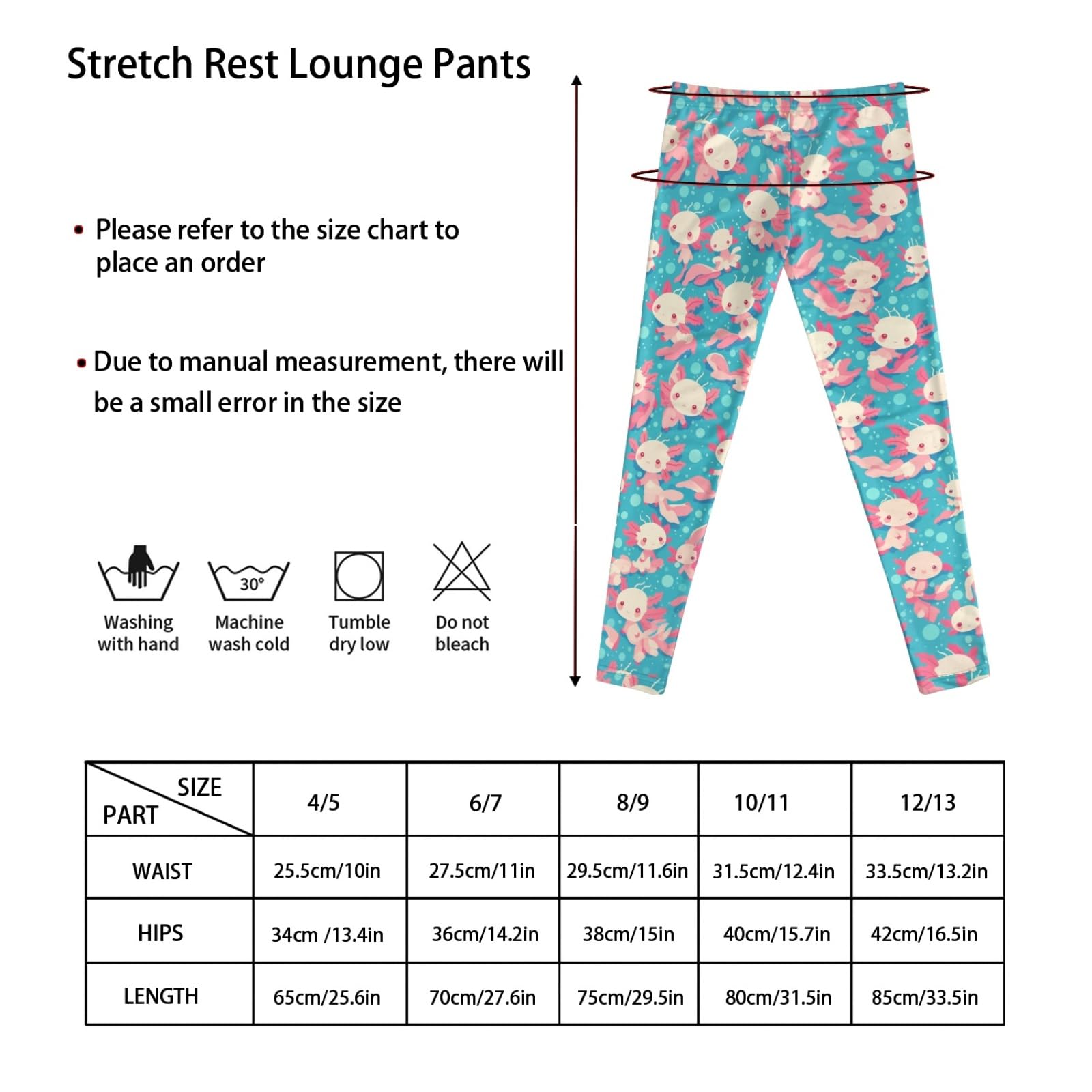 DISNIMO Leggings deportivos para niñas, para danza, entrenamiento, correr, yoga, talla 4-13