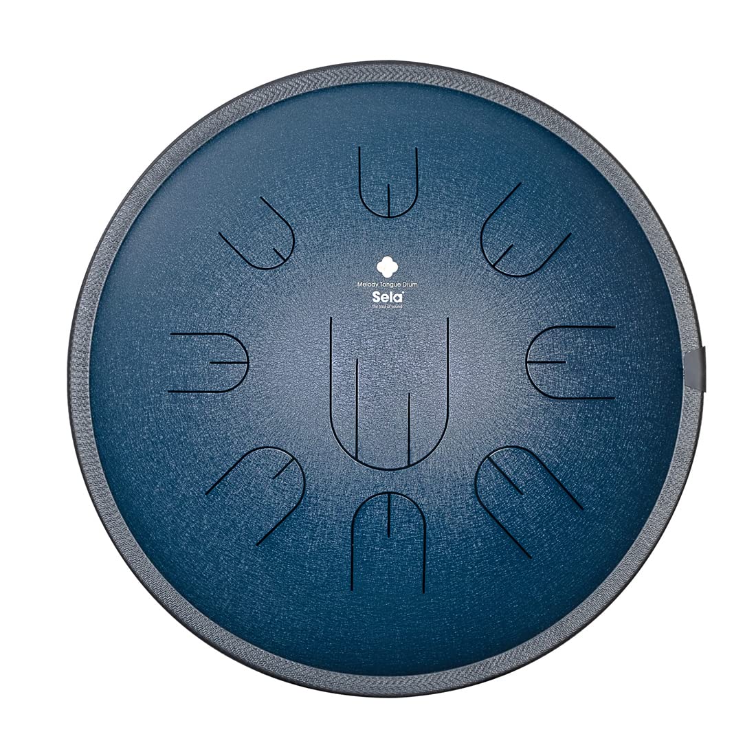 Melody Tongue Drum 14" D Amara Navy blue incl. carrying bag