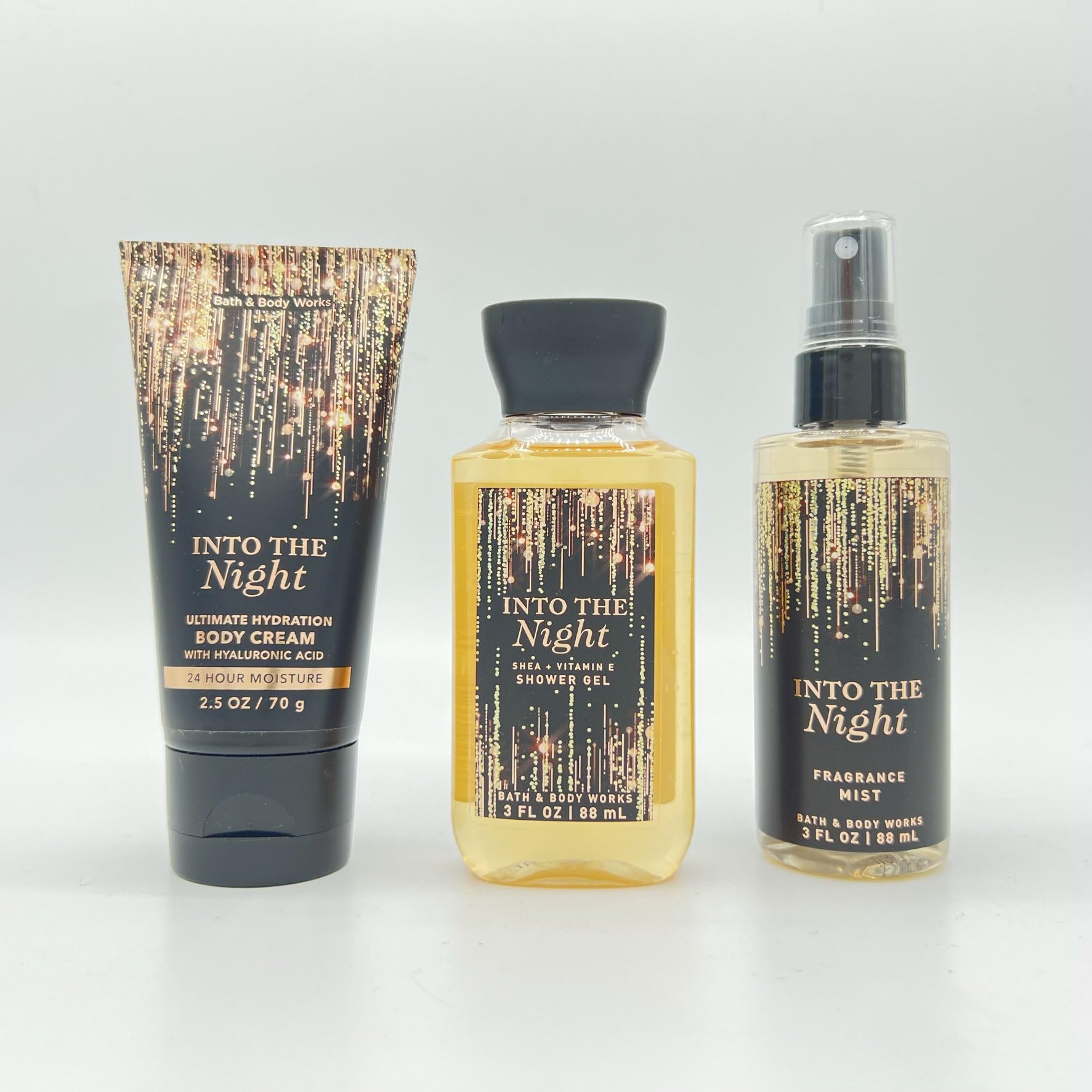 White Barn Into The Night Travel Size Set (Mist+Cream+Shower Gel)