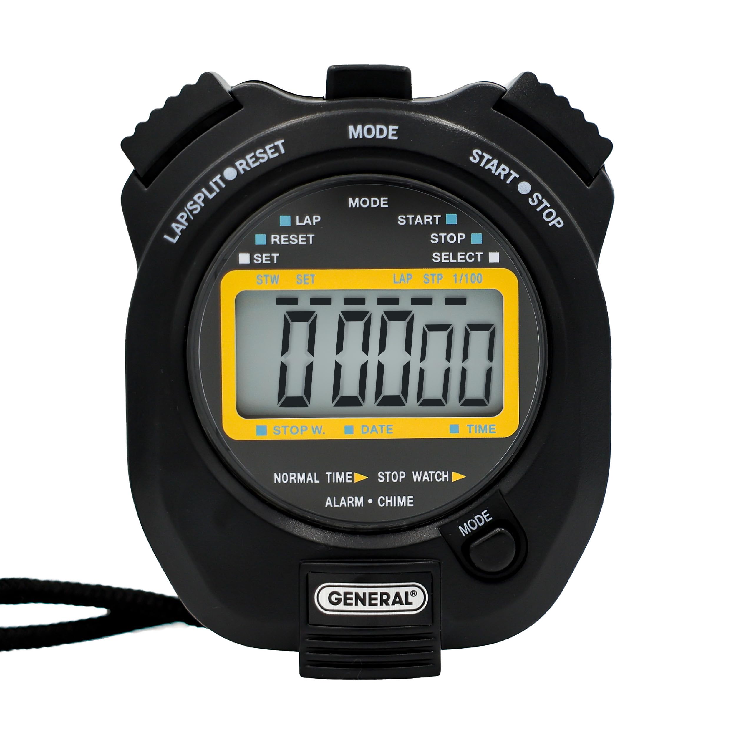 General Tools SW269 Sport Timer, Stopwatch with Clock-image-18