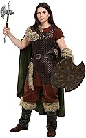 Vista 2 de Disfraz vikingo nórdico para hombre