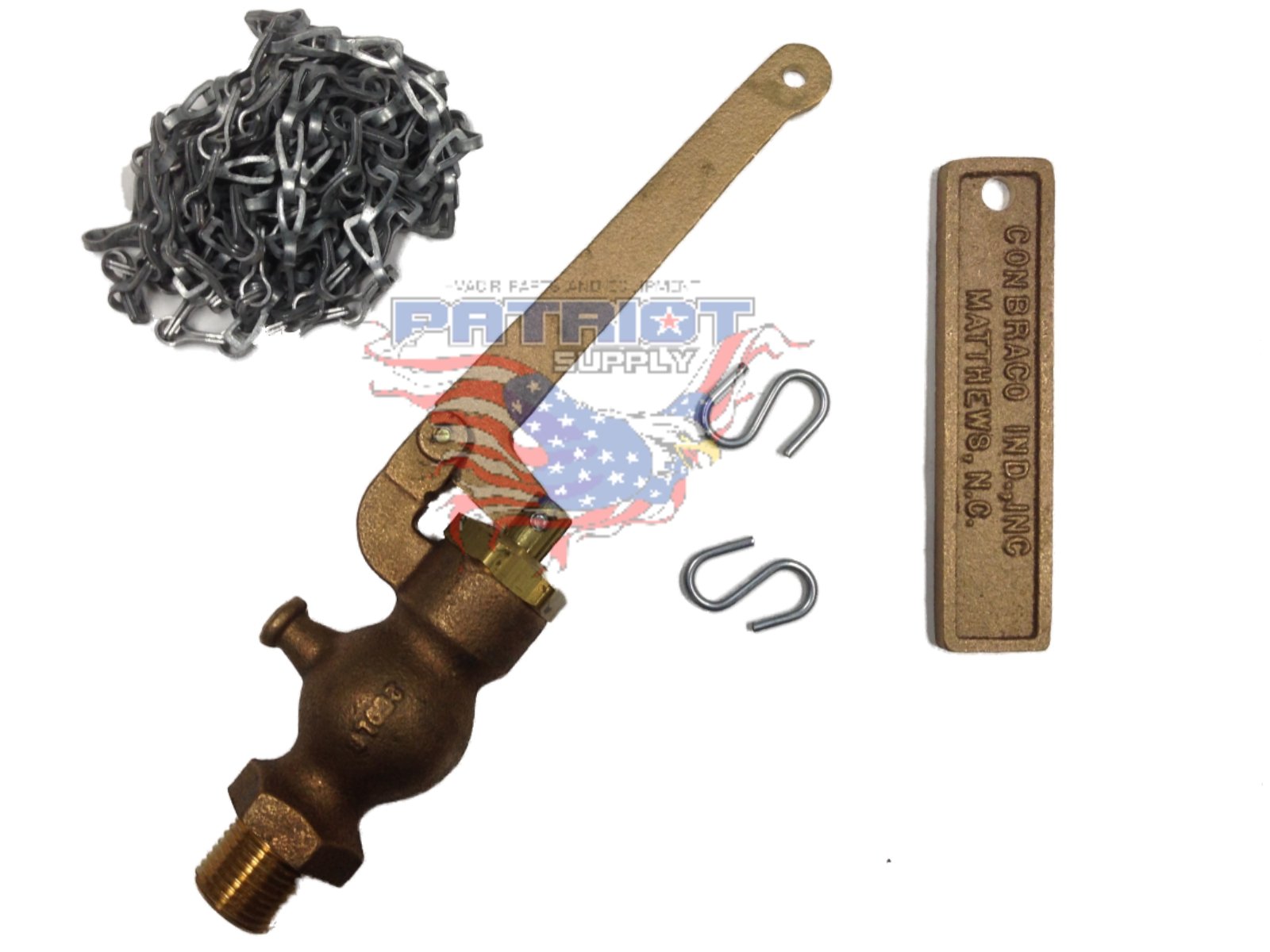 ConbracoIndustries, Inc. 2650402 1/2"TRICOCK W/6"PULL CHAIN