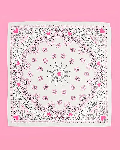 Miniatura 5 de xo, Fetti Bandana rosa para despedida de soltera, decoración de despedida de soltera, regalo de dama de honor, regalo de despedida de soltera, novia