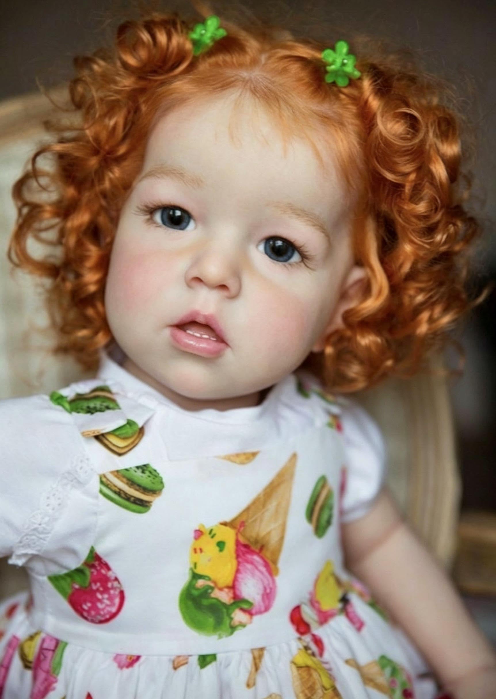 RXDOLL Realistyczne lalki Reborn Baby Dolls Girl Liam 71 cm duży rozmiar Reborn lalki malucha miękka tkanina ciało realistyczne małe lalki dla niemowląt, które wyglądają jak prawdziwy silikon lalki