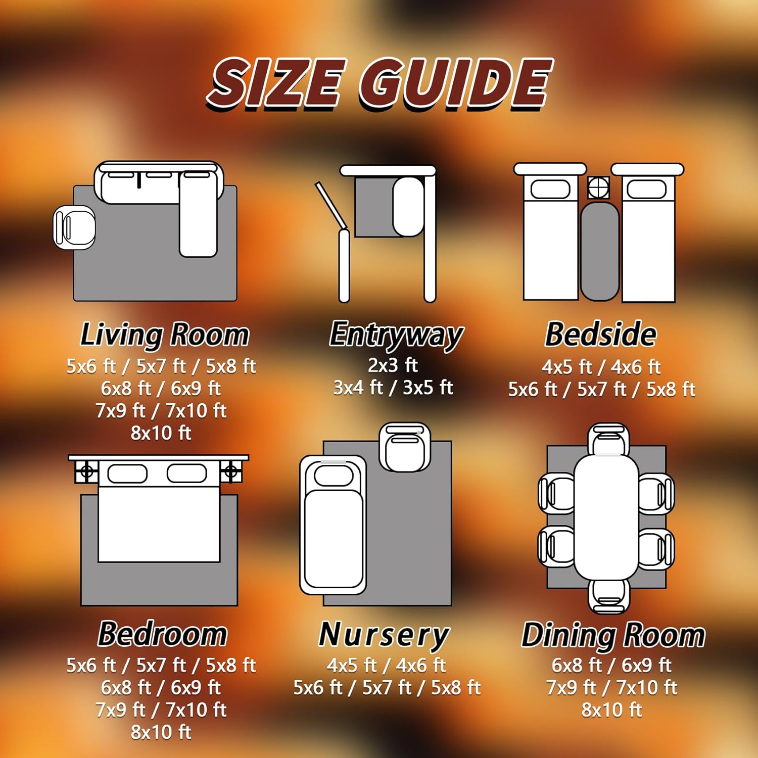 70s Rugs for Living Room - 70s Rug, 2x3 Rug, Retro Orange Striped Area Rug, Vintage Abstract Door Mat, Washable & Non Slip & Soft Small Carpet, 70s Home Decor Gifts