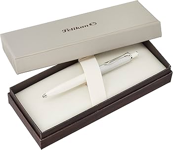 【新品・未使用】ペリカン スーベレーンK405 シルバーホワイト　高級ボールペン 新品)Pelikan ペリカン ボールペン スーベレーン K405 シルバー