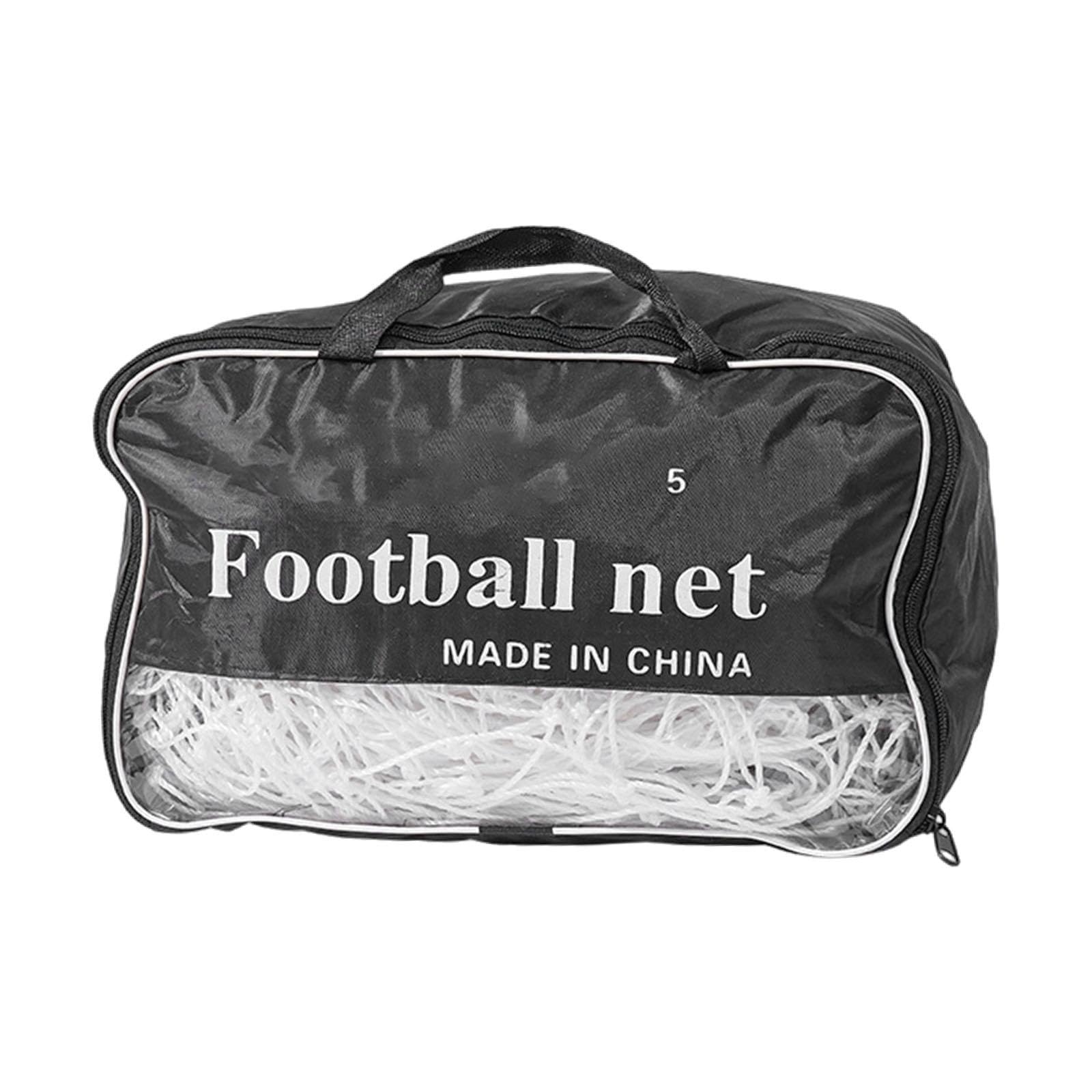 BNF® Soccer Net White Multi Strand Weave Football Net for 5-a-side | 40x23x18cm HDPE Polyethylene | Durable Goal Net for Beginner Indoor & Outdoor Play | Ideal for Backyard, Kids & Recreational Drills-image-16