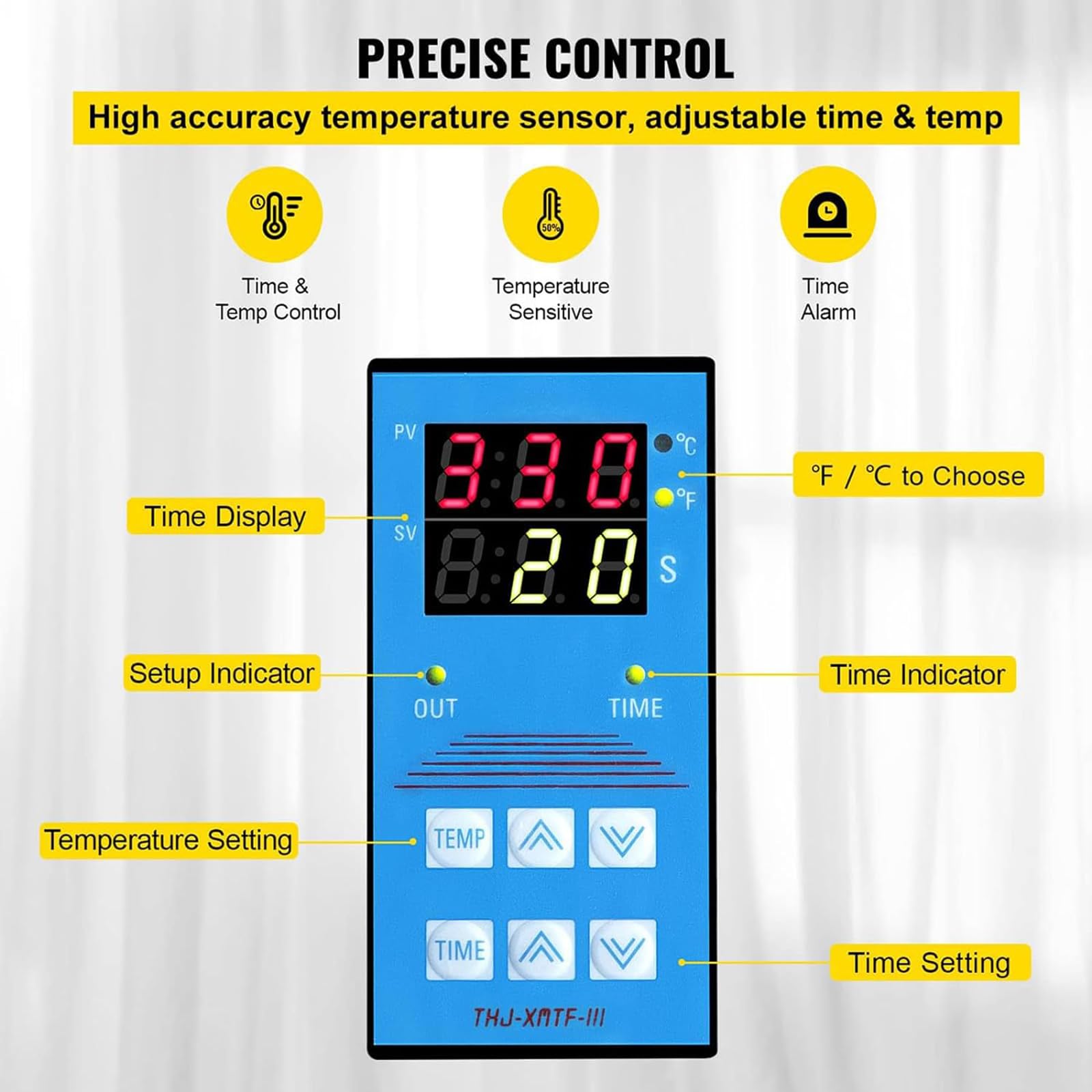 Máquina de prensa de calor para sublimación, prensa multifuncional con pantalla digital, ideal para camisetas, tazas y más, fácil de usar, perfecta para el hogar o el negocio