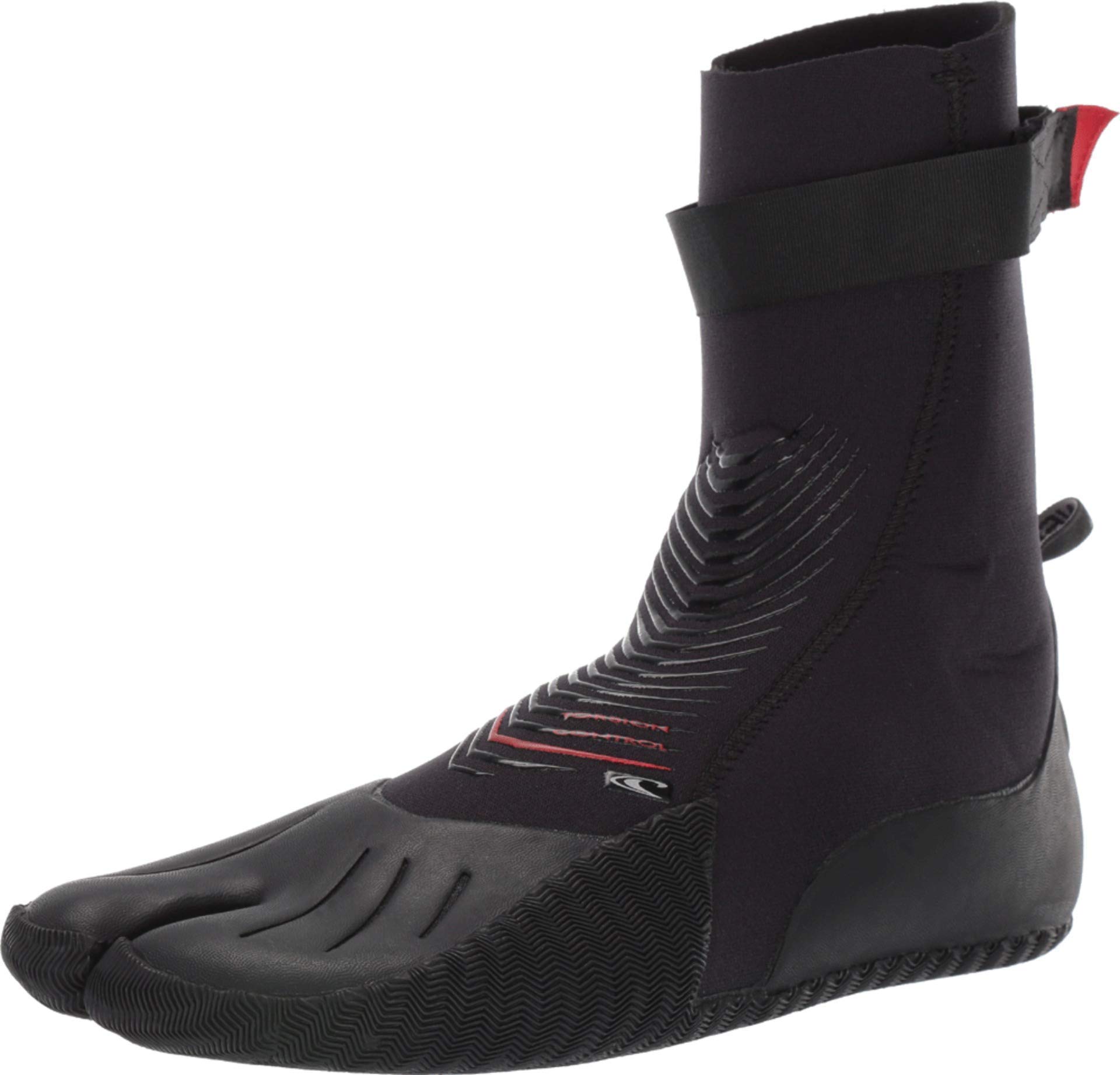 ONeill Heat 3mm Split Toe Boot Boots Boot Black - Unisex - Stivaletto Anti-risciacquo. 3 mm. Risciacquare Solo con Acqua Fredda