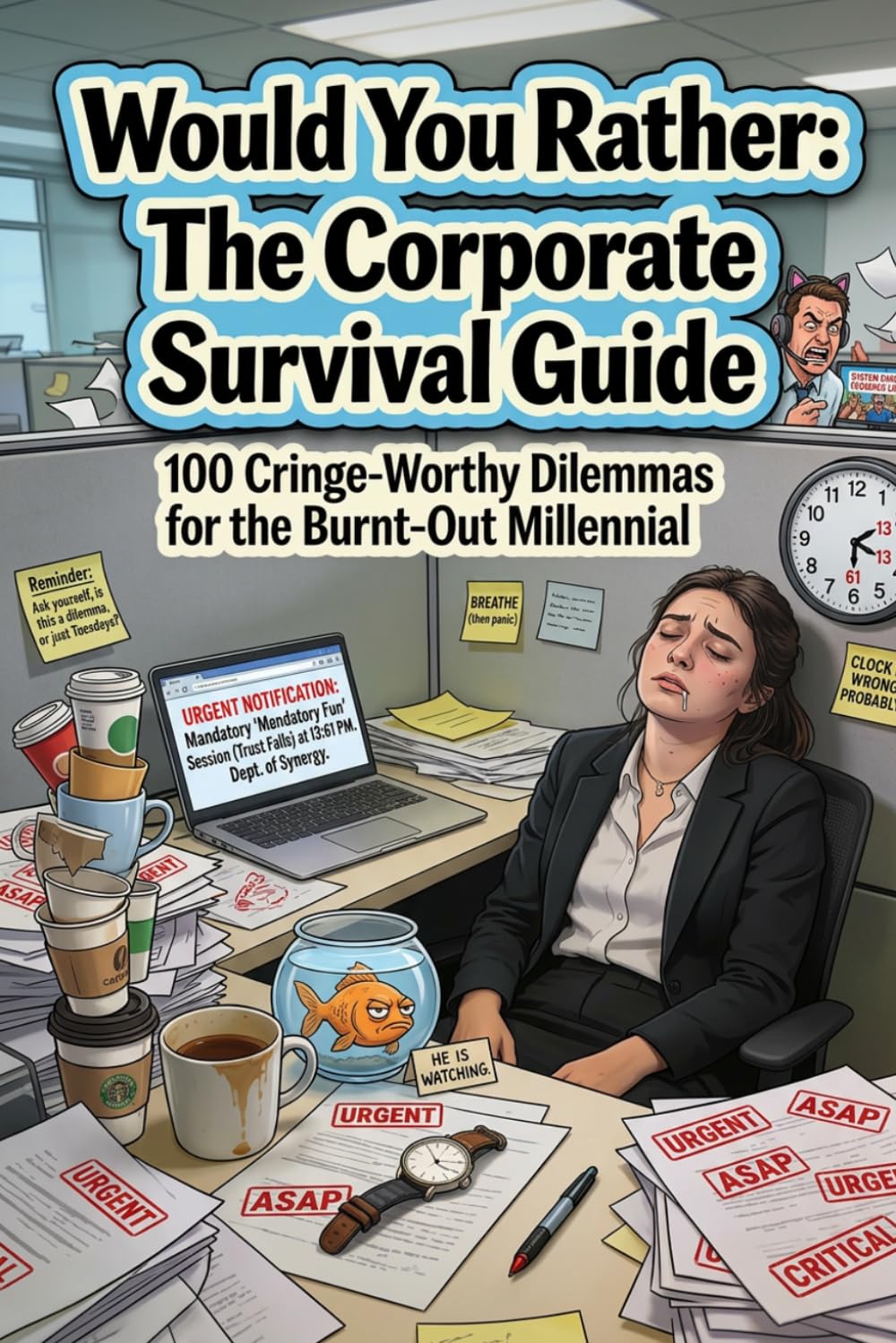 Would You Rather: The Corporate Survival Guide: 100 Cringe-Worthy Dilemmas for the Burnt-Out Millennial