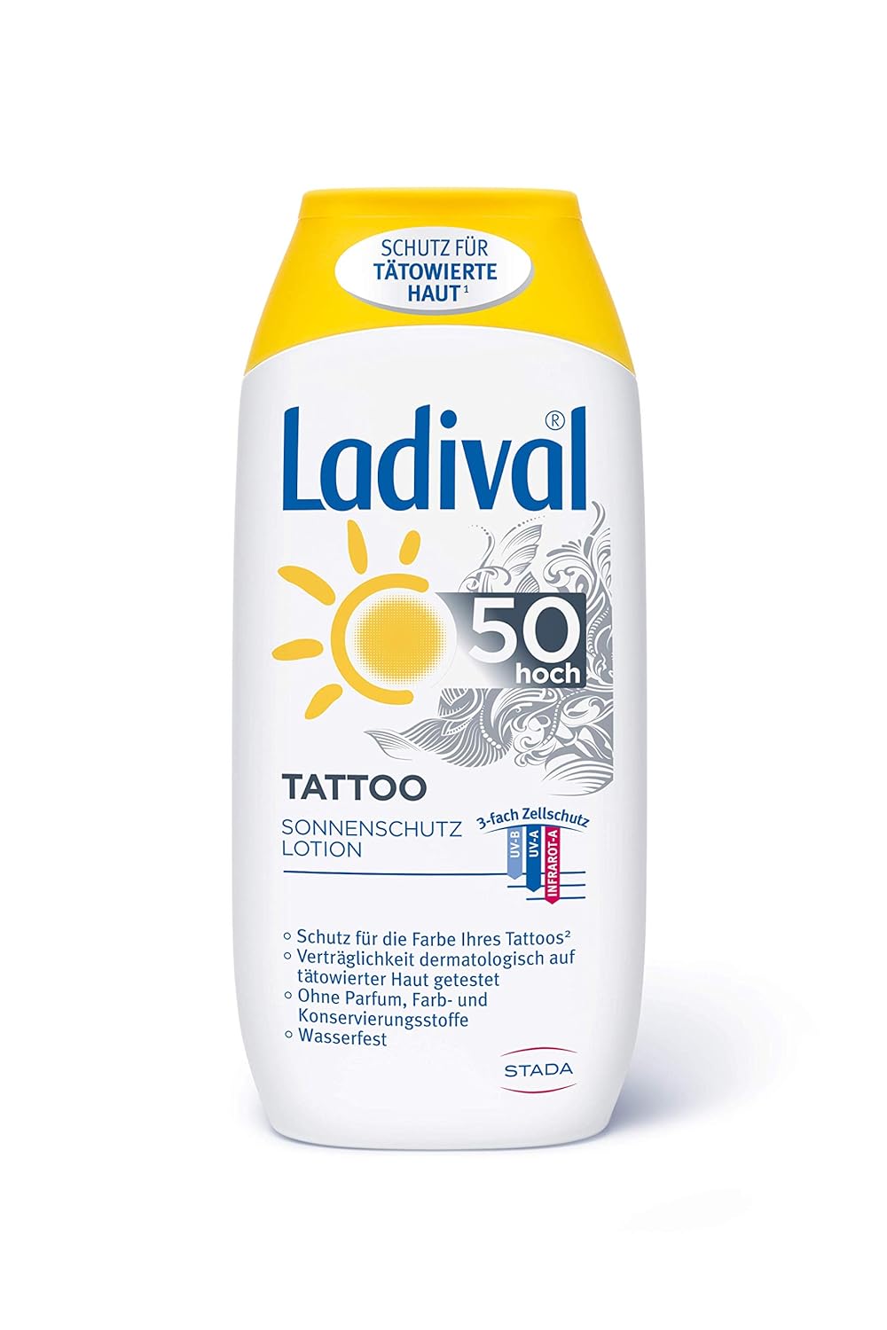 Ladival Tattoo Lotion Lsf 50 Schutzende Sonnenmilch Fur Tatowierte Haut Ohne Peg Emulgatoren Silikon Und Mineralolfrei 200 Ml Amazon De Beauty Ladival Tattoo Lotion Lsf 50 Schutzende Sonnenmilch Fur Tatowierte Haut Ohne Peg Emulgatoren Silikon Und Mineralolfrei 200 Ml Amazon De Beauty
