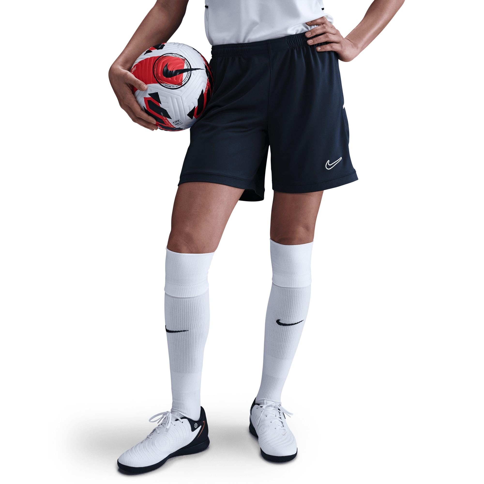 Nike Dri-FIT Academy 25 gestrickte Fußballshorts für Damen, FZ9780