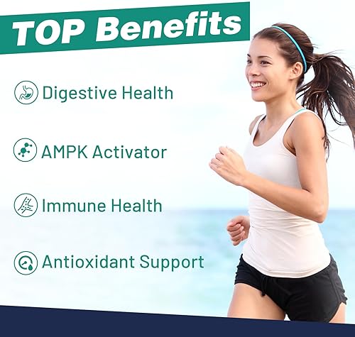 Miniatura 4 de Suplemento de berberina HCL con canela de Ceilán, gotas líquidas de berberina liposomal altamente absorbible, 3000 mg, ingredientes naturales 12 en