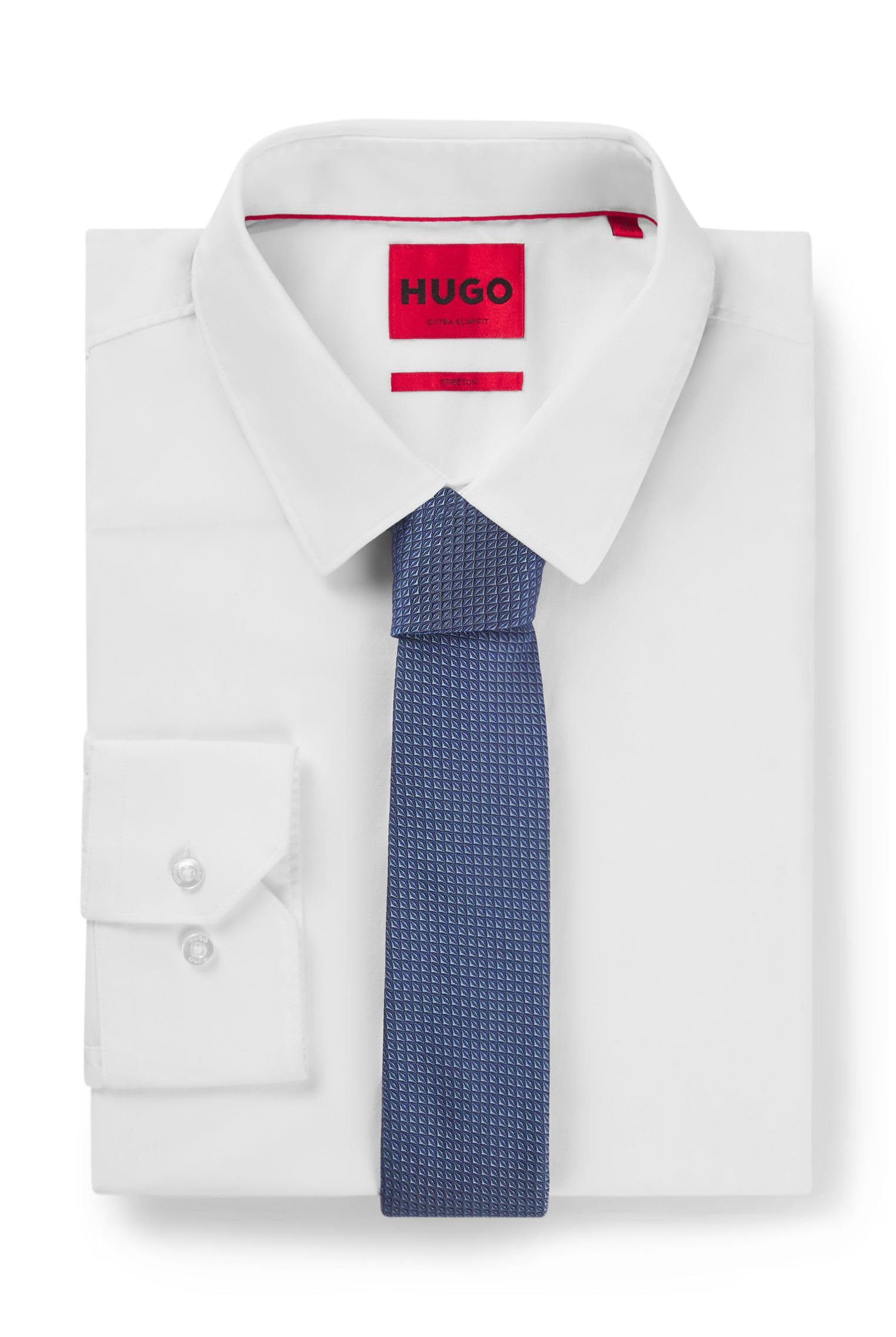 HUGO Seidenkrawatte Mit Jacquard-muster