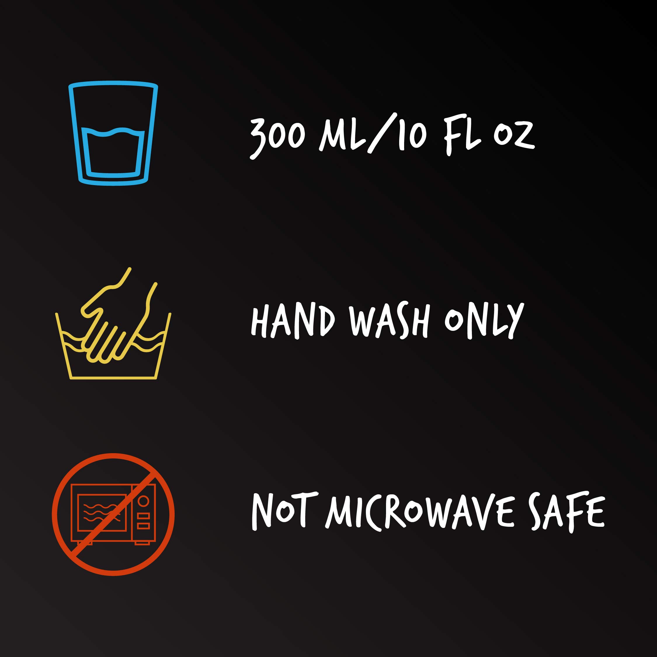 Friends Tasse Thermoeffekt They don't know schwarz/blau, bedruckt, 100% Keramik, PP5587FR, Sie Wissen Nicht Hitze, UK Standard 300ml