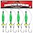 Catfish-Rig-for-Bank-Fishing-Catfishing-Tackle-Floats-with-Rattler-Santee Cooper Rig Equipment(Green-2.5 inch)