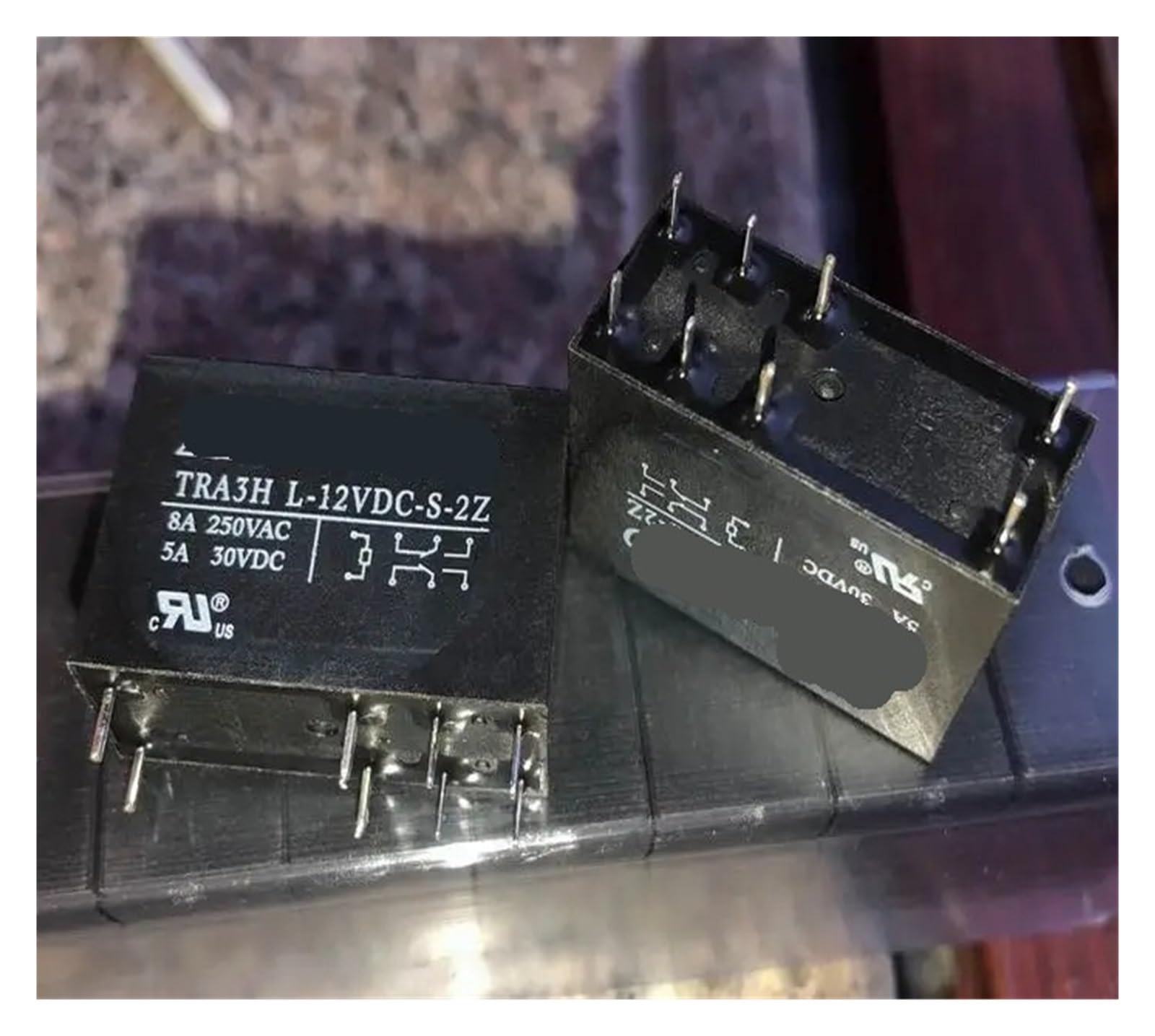 PKNVKZIDK 1pc TRA3H L-12VDC-S-2Z Relay 8pins