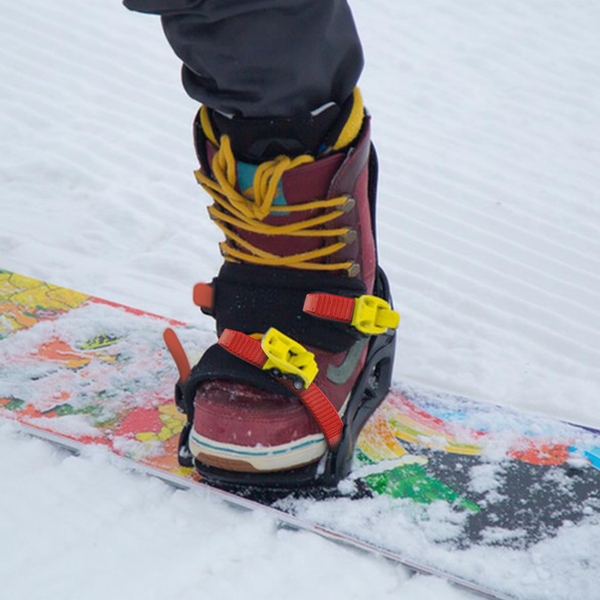 3 paia di cinghie per caviglie da snowboard – Rilegatura per scala – Sostituzione pattini in linea