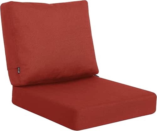 Favoyard Deep Seat Patio Cushions 24 × 24 inch Rainproof