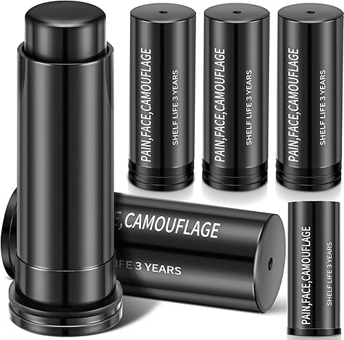 Miniatura 8 de 6 piezas de palo de fútbol deportivo para ojos deportivos pintura facial de fútbol para sóftbol, béisbol, atletas, estadio, Halloween, cosplay,