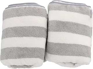 FOMIYES 2 Pçs Touca De Banho De Cabelo Seco Toalha De Microfibra Para Cabelos Cacheados Toalha De Secagem Rápida Envoltório De Cabelo De Microfibra Toalhas De Microfibra Para Cabelo