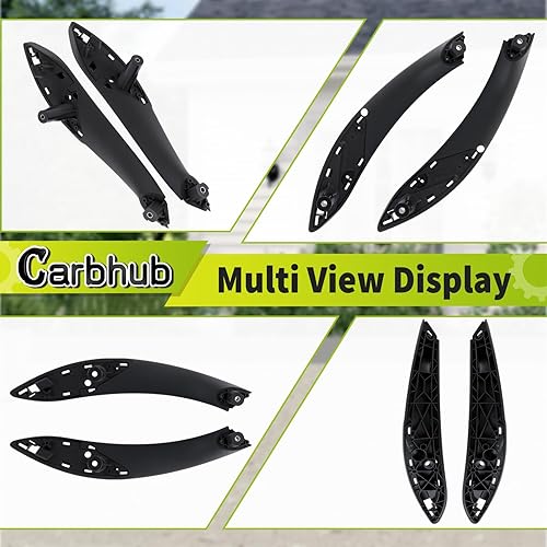 Miniatura 6 de Carbhub Juego de 4 tiradores de puerta delantera trasera izquierda para BMW 320 328 330 335 M3 F30 F31 F34 F80 428 435 M4 F32 F33 Reemplazo para