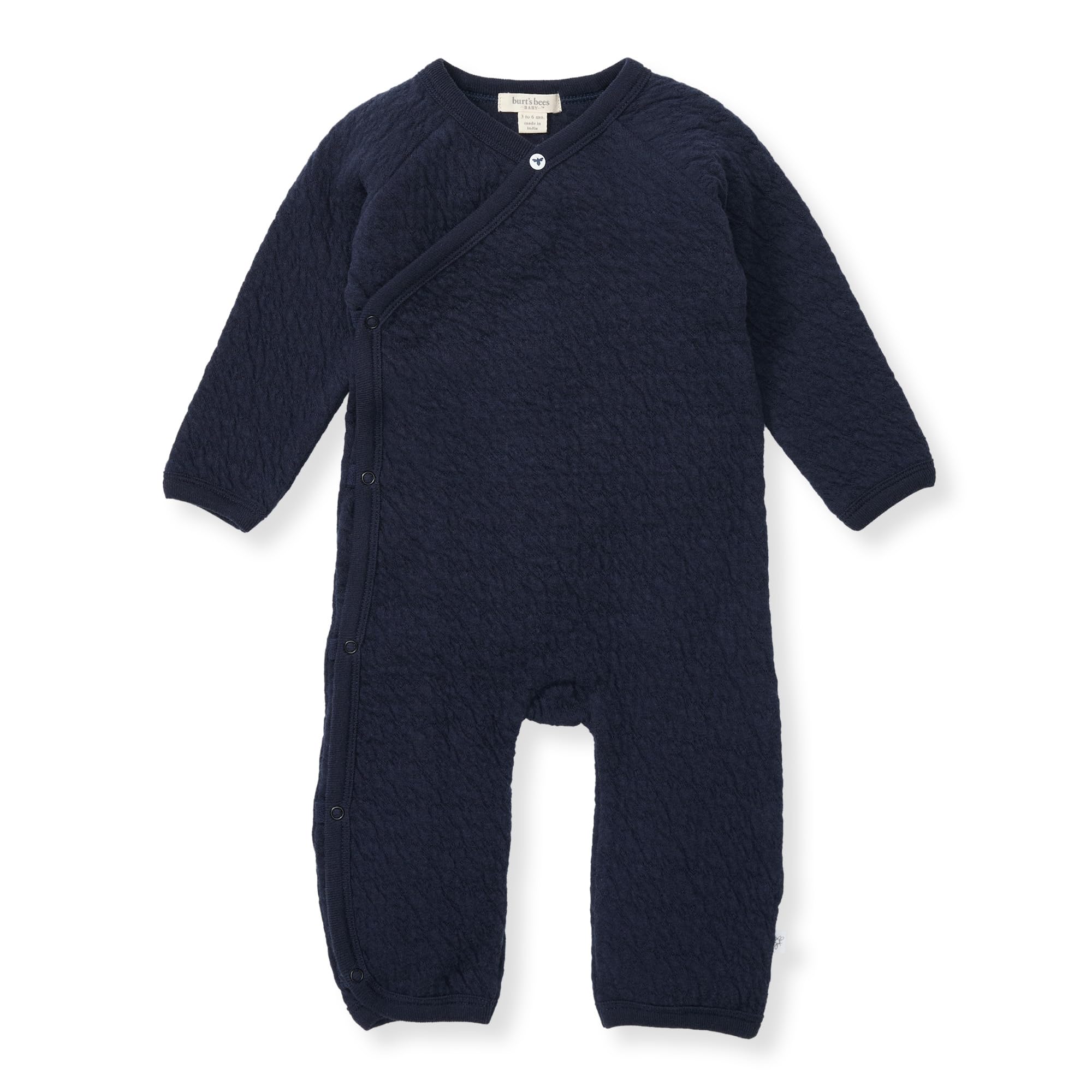 Burt's Bees Baby Baby - Jungen Jumpsuit, 100% Organic Cotton One-piece Romper Short Or Long Sleeve Shortall Coverall Baby- und Kleinkind-Babyette-Set