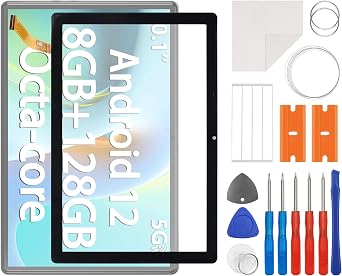 New 10.1 Touch Screen Digitizer Replacement for SGIN T10 & T10 Pro Tablet with OCA Adhesive Repair Tools Kit-No LCD Screen