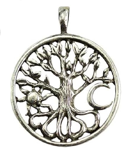 Amuleto del árbol de la vida celta, Nailon Peltre, peltre