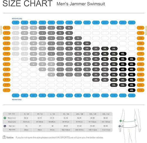 Miniatura 5 de MY KILOMETRE Traje de baño Jammer sólido de natación Jammers Endurance Long Racing Training Traje de baño
