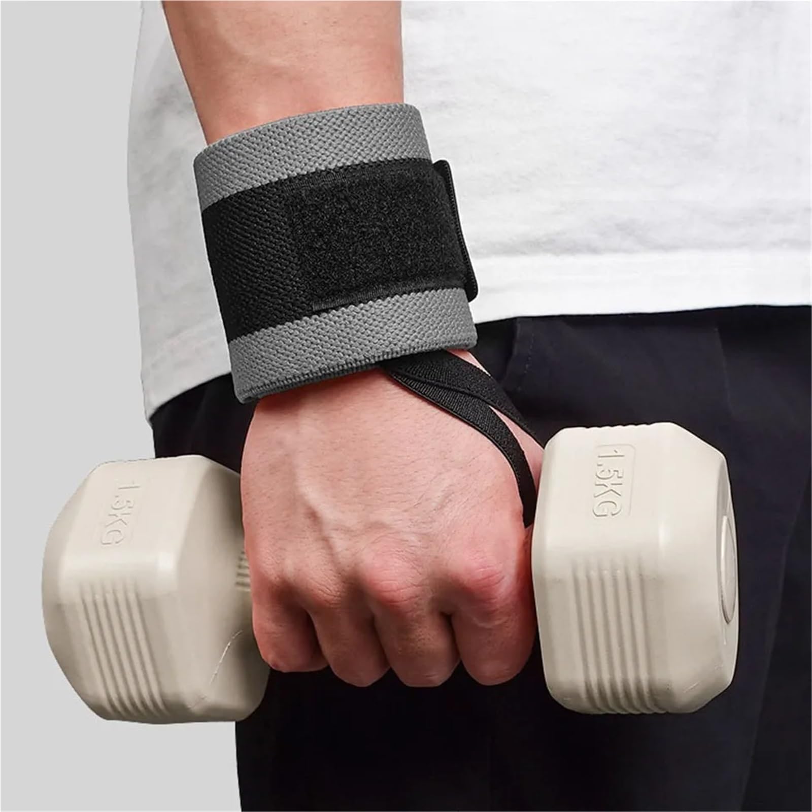 Straps Palestra 1 paio di fasce da polso for il supporto del, for sollevamento pesi, palestra, allenamento, for, powerlifting