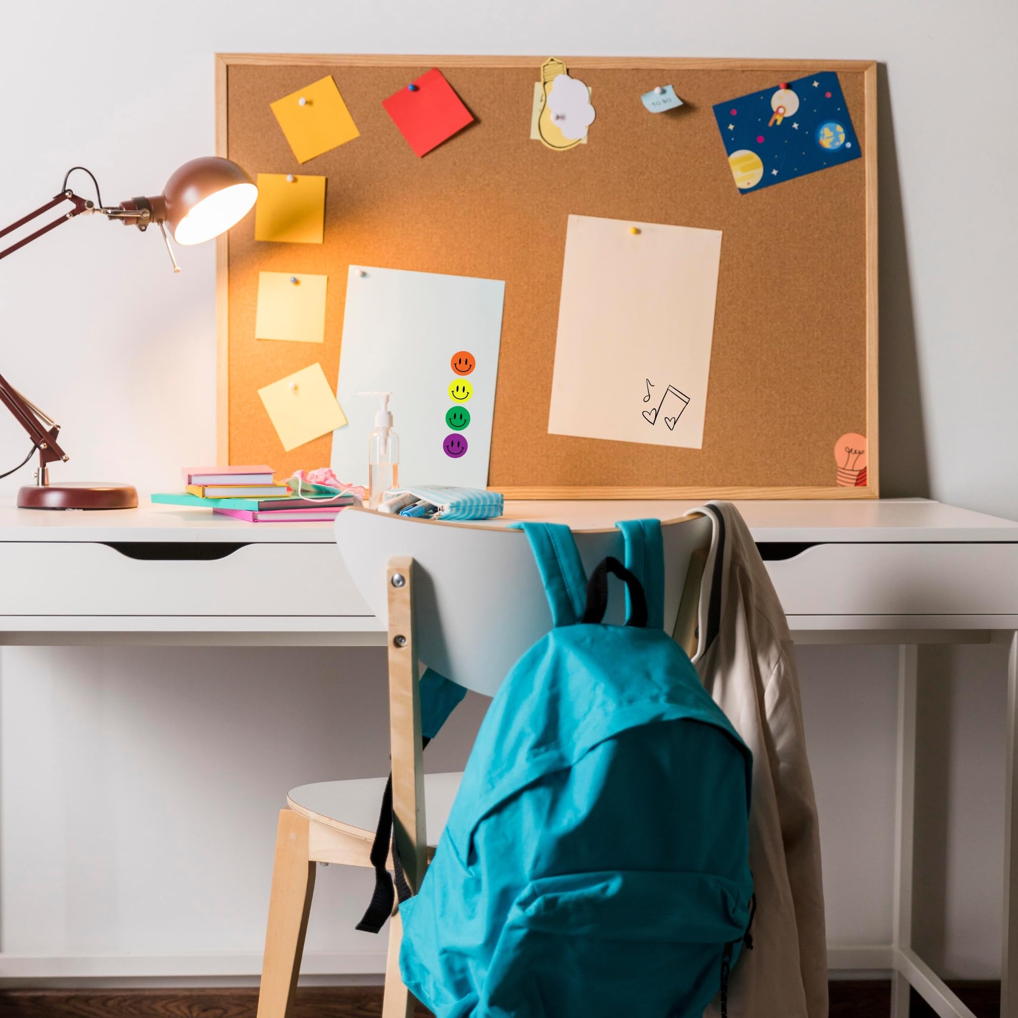 Bacheca In Sughero Autorigenerante 30x20 Cm | Con Cornice In Legno | Per Appunti, Foto E Promemoria | Da Parete - Foto 9