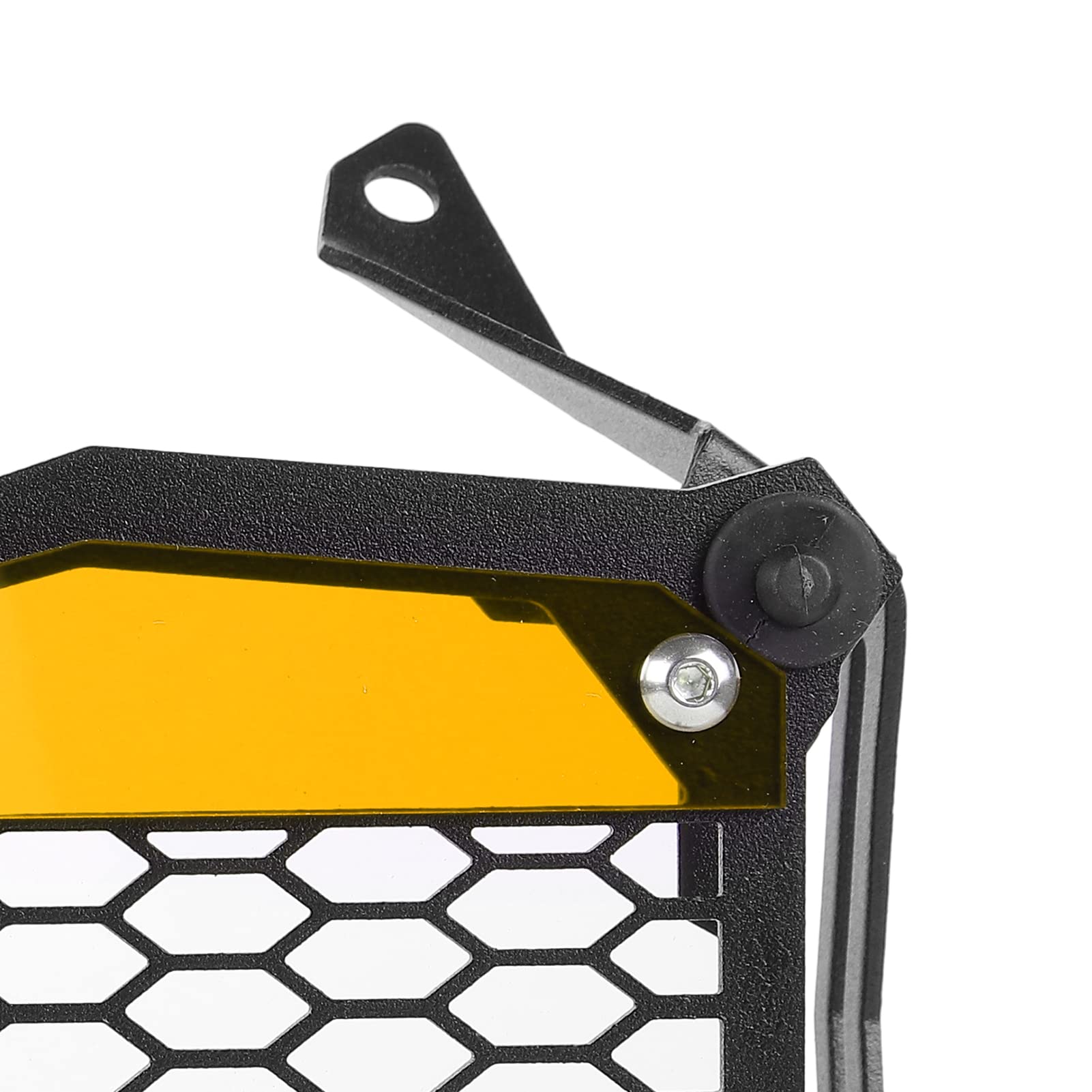 Protector de Luz Delantera, Protector de Rejilla de Faro, Reemplazo Duradero para R1250GS ADV 2021 para Motocicleta(naranja)