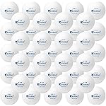 KEVENZ 120-Pack 3-Star 40mm Table Tennis Balls,Advanced Training Ping Pong Balls (White)