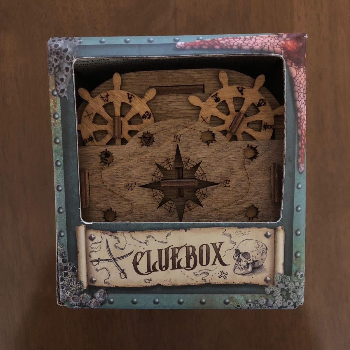 Amazon iDventure 3D立体パズル クルーボックス 頭の体操木製パズル 秘密付き難解パズル デイヴィジョーンズの監獄 脱出