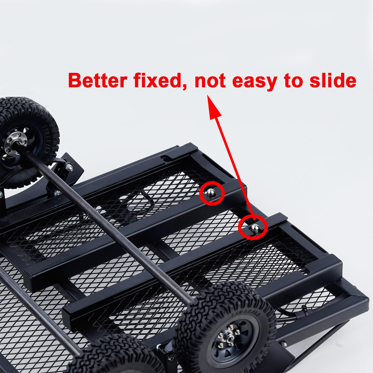Amazon.com: TCRC Heavy Duty Truck Trailer for 1/10 RC Crawler Car
