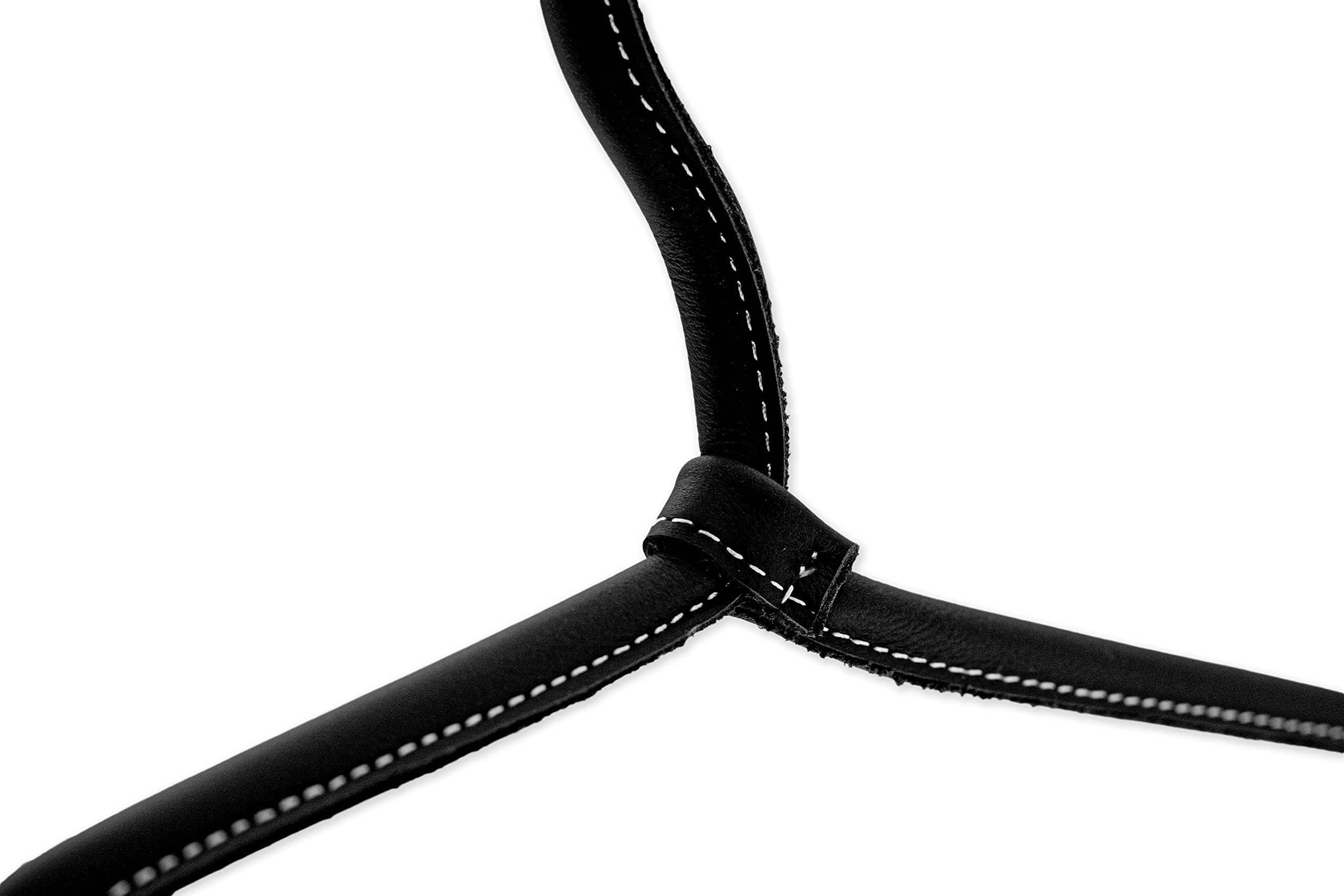 Brute Strength – Cintres en Cuir – Noir – 6 pièces