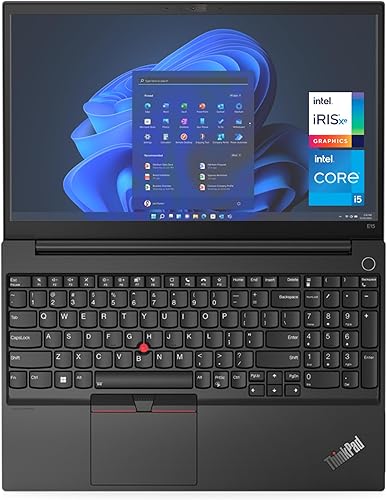 Lenovo ThinkPad E15 Gen 4 15.6" FHD (Intel Ten-Core i5-1235U (Beats i7-1165G7), 16GB RAM, 500GB SSD) IPS Business Laptop, teclado retroiluminado,