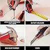 Basic Tool Kit - Mini Tool Box for Home,Apartement,Dorm and Office.Starter Tools Set for Beginner,Women,New College for Home Repair or DIY(155pcs,12Inch)