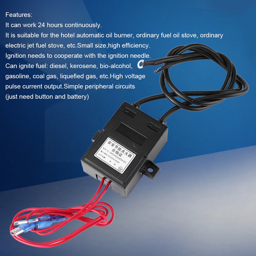 Módulo de Encendido Alto Voltaje 220V 15kV 1A-2A Continuo