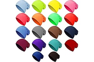 Dwarf Hat, Thin Knit Slouchy Caps, 18 Pack