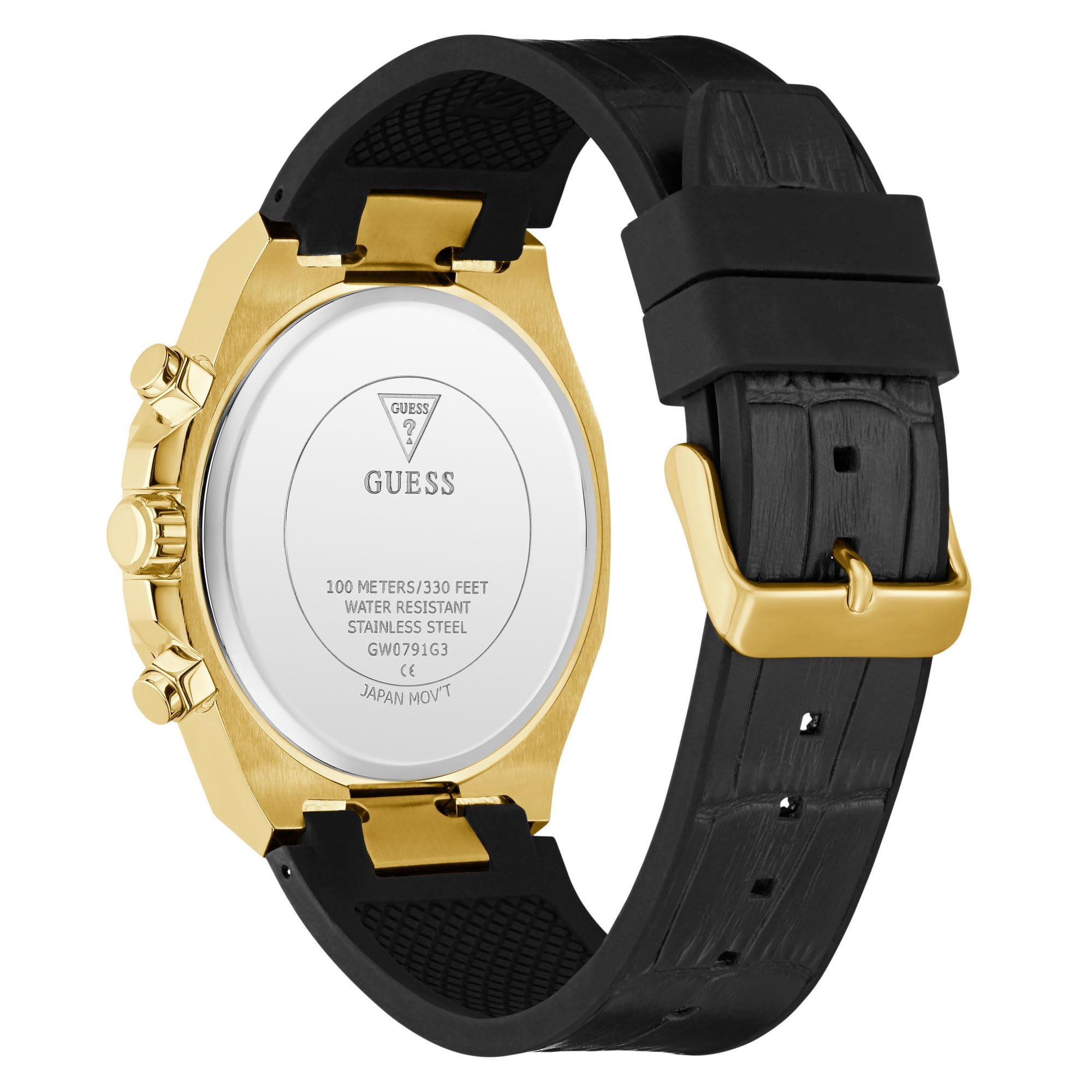 Guess Watches Guess Equity GW0791G3 - Reloj para Hombre, Color Negro